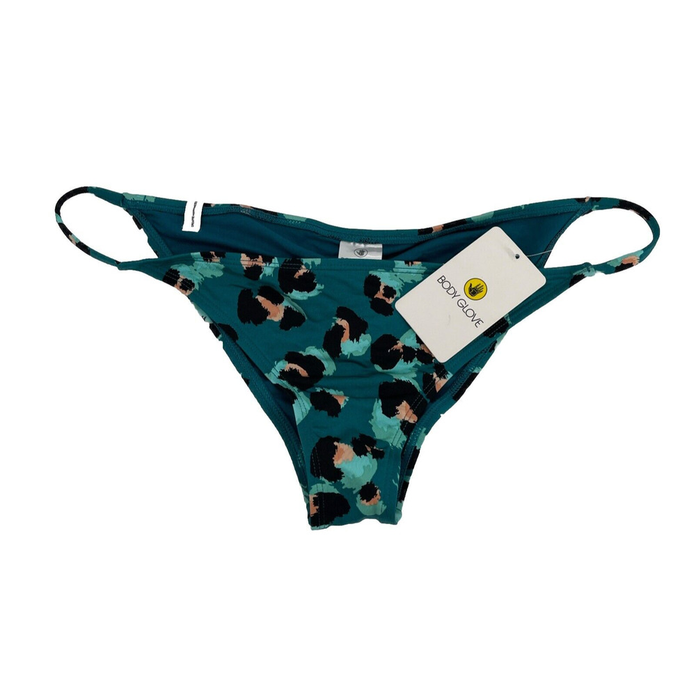 Body Glove Bikini Bottom Womens XL Kingfisher‎ Fixed Brasilia Multicolor